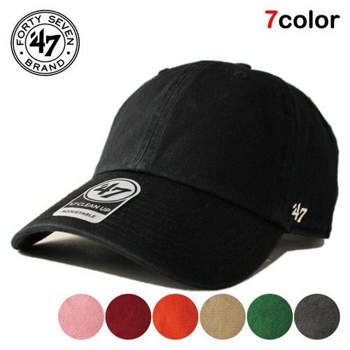 47ブランド ストラップバックキャップ 帽子 メンズ レディース 47BRAND 無地 シンプル フリーサイズ FTSF1
