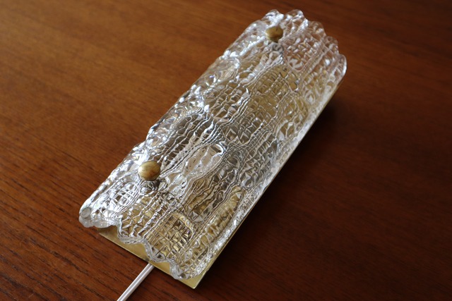 Carl Fagerlund「Wall lamp by Lyfa/Orrefors Model Gefion」