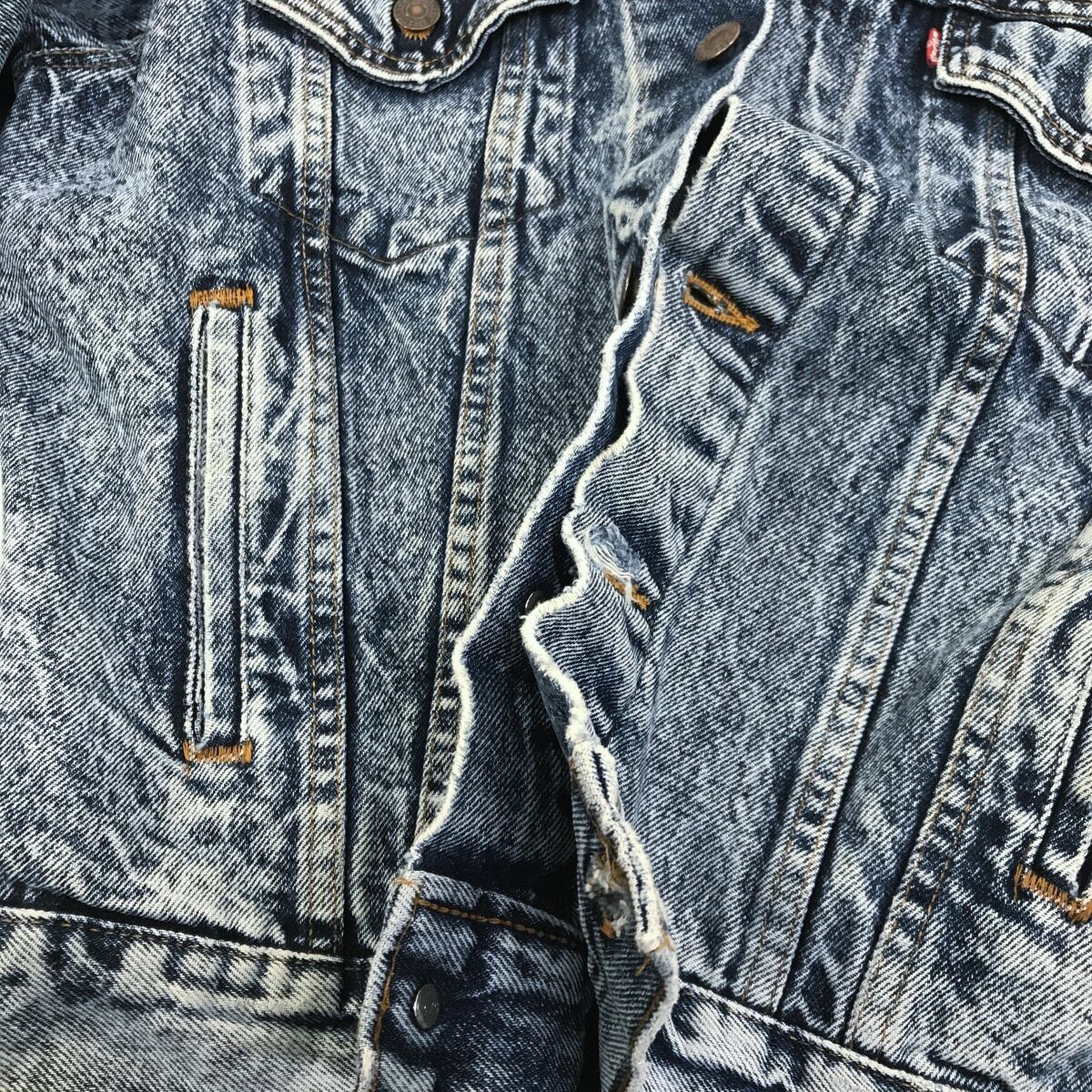 LEVI'S リーバイス 80年代 USA製 70507- 0227 4ポケット アシッド