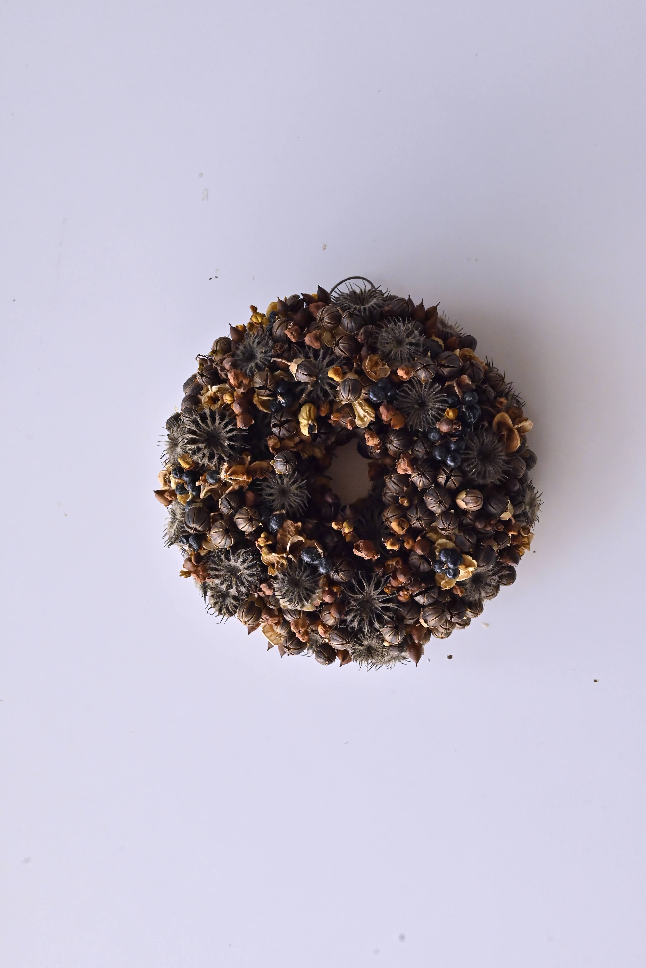 黒い実のリース