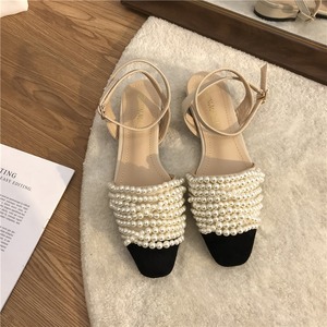 rich pearls sandal <s1421>