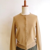 MAISON CARRÉE CASHMERE Blanchett CARDIGAN BEIGE