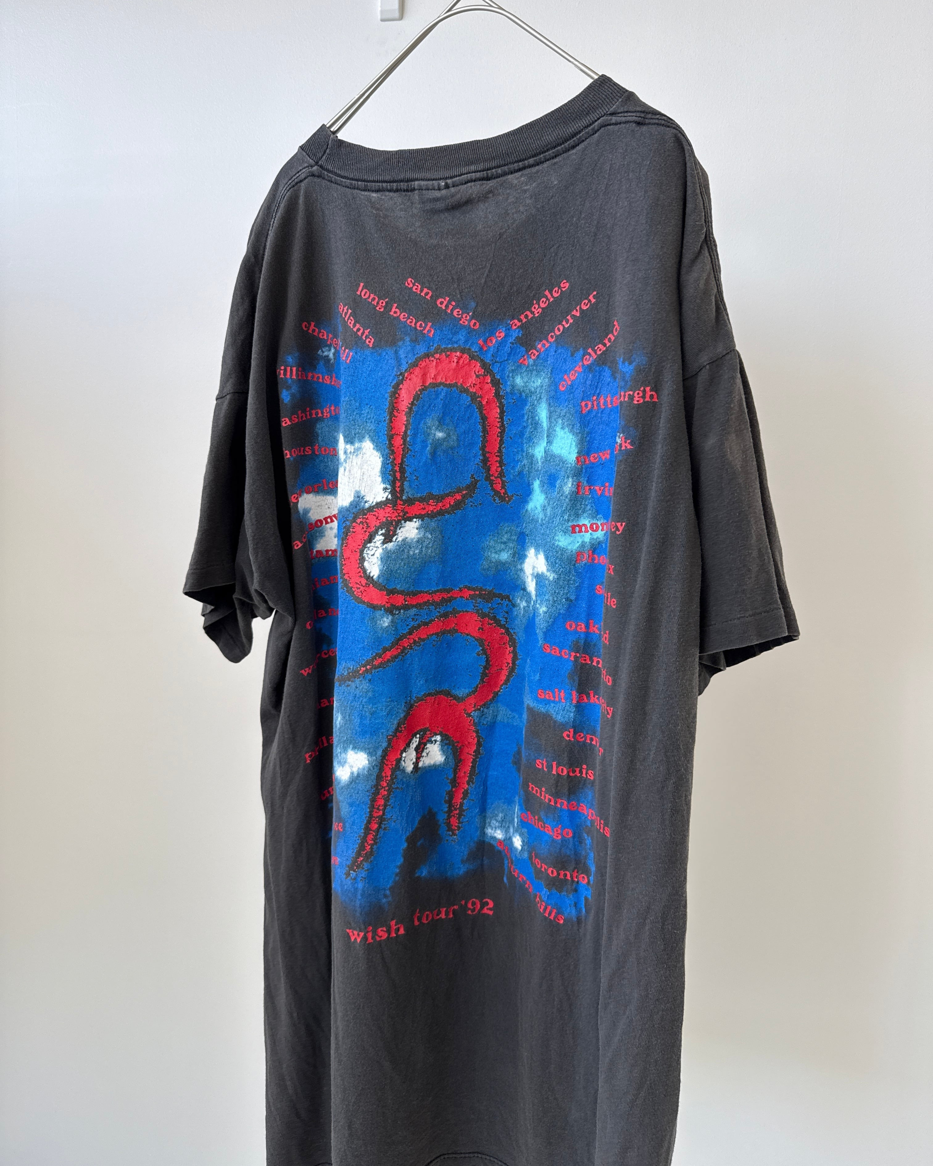 THE CURE- Vintage Wish Tour T-shirt 1992s | BEGGARS BANQUET公式