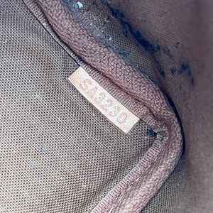 LOUIS VUITTON ルイヴィトン モノグラム ナノノエ  ショルダーバッグ ブラウン A-9546