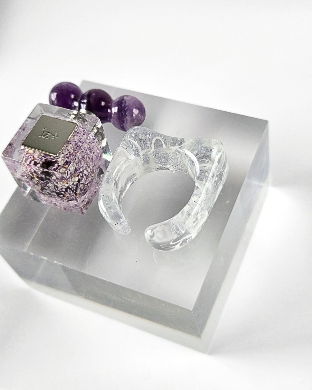 LinK CUBE. [Charoite] - 7