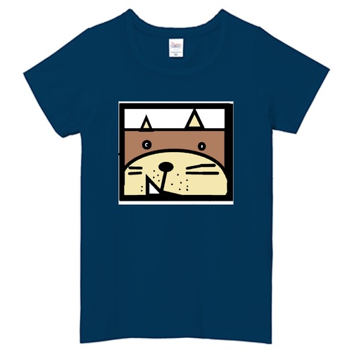 犬01(レディース)Tシャツ004