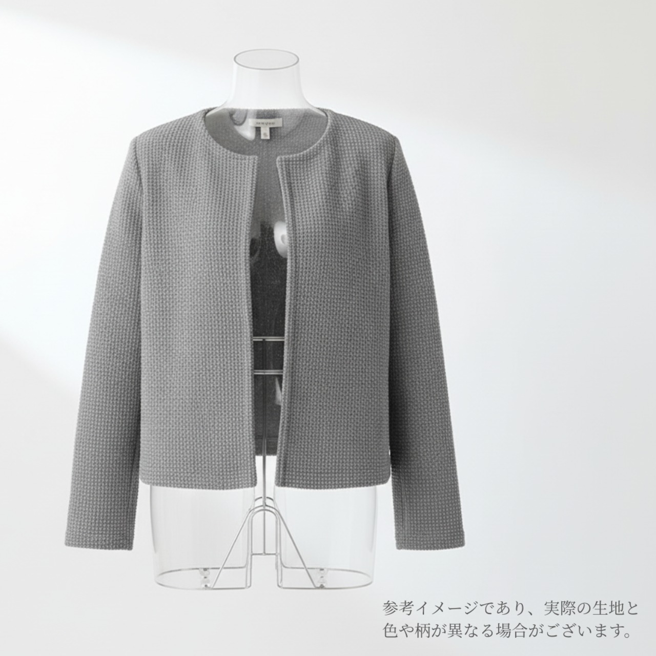 綿100%ハードワッフル生地-2ｍ-curl tricot　2FX/5671●