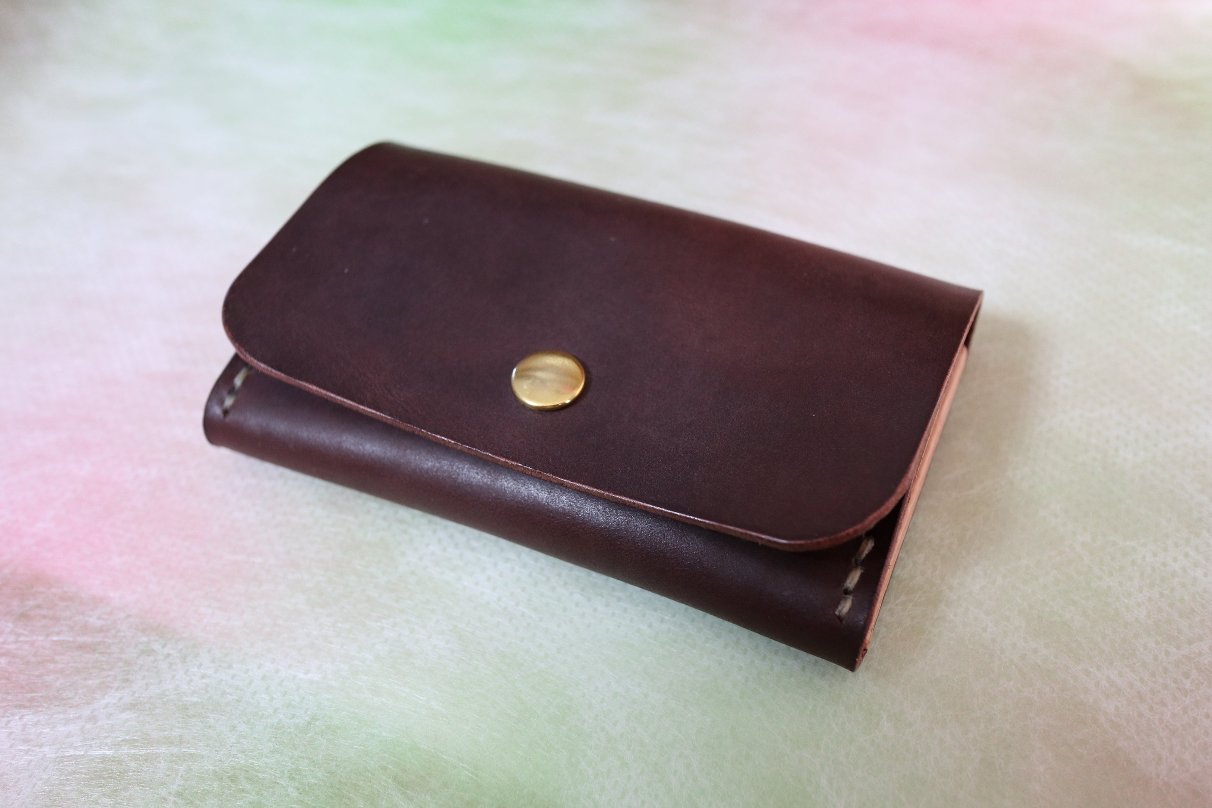 カードケース ※昭南多脂ベンズ（ナチュラル） | liberale leather workshop