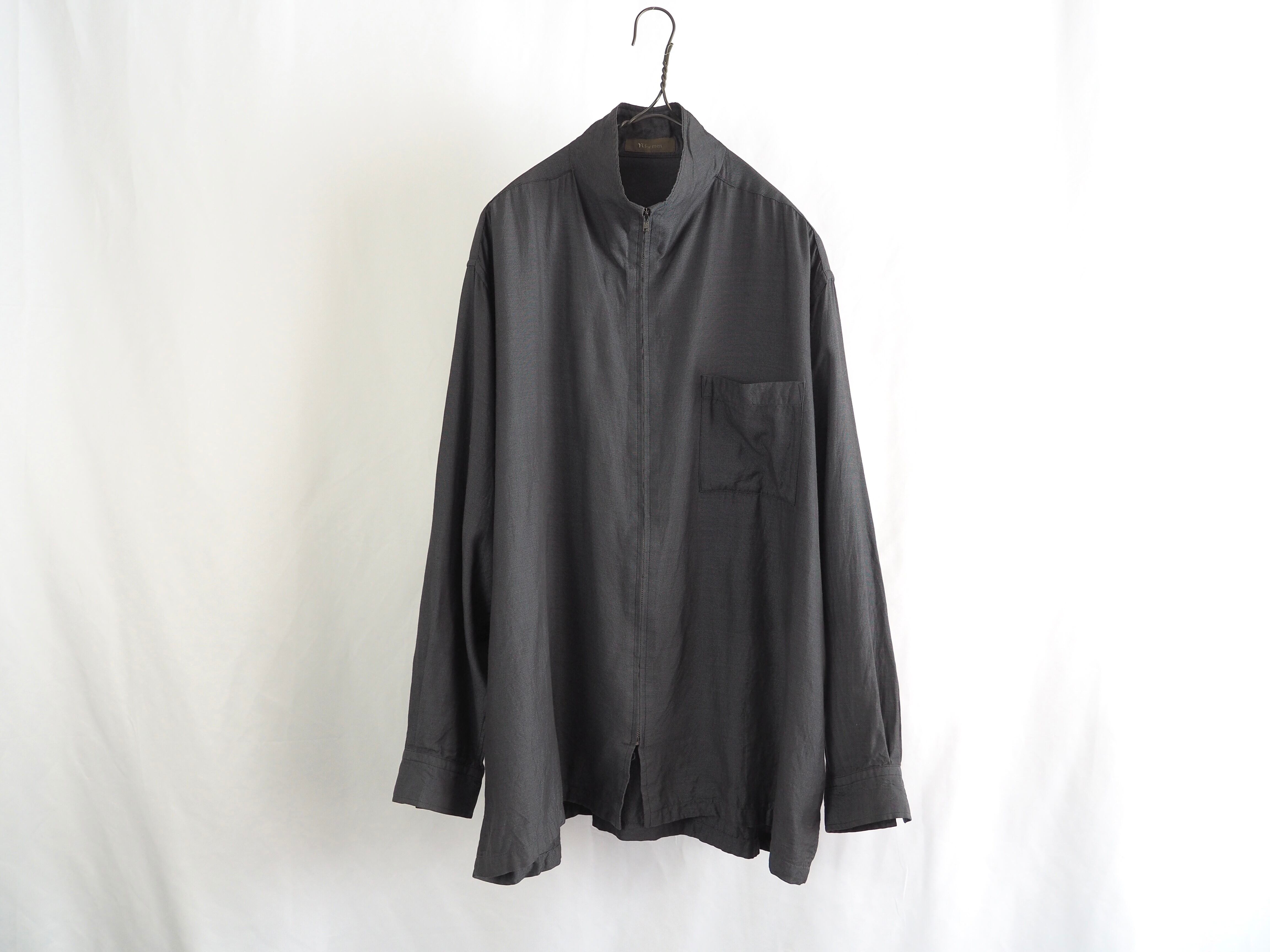 Y’s for Men zip up shirt