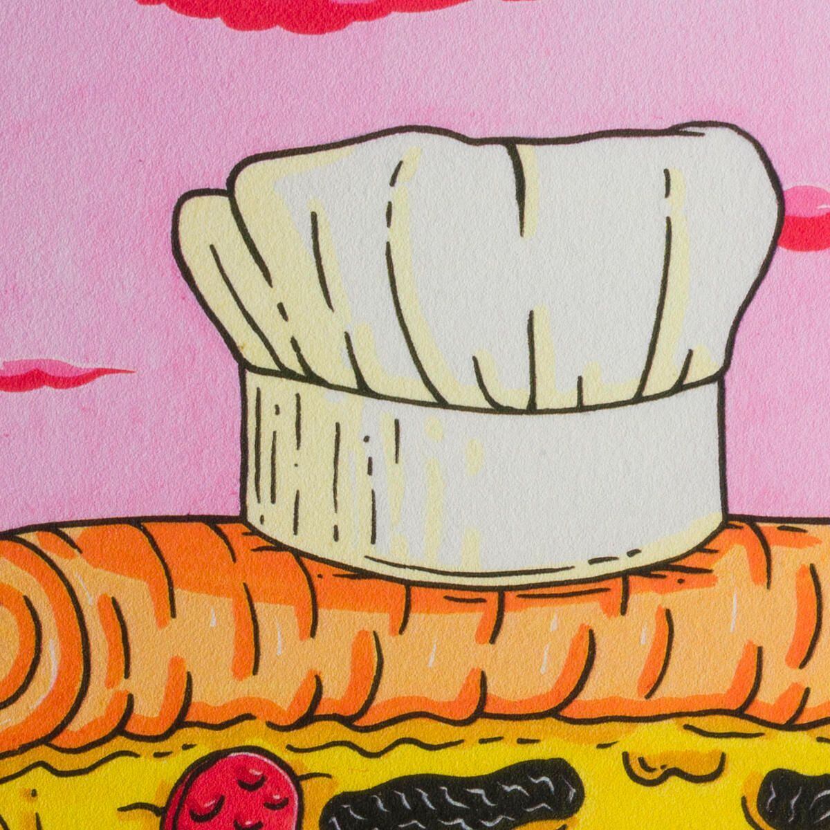 アートインテリア(ミュラート)/A4：紙_MU-A4-74_Petey the Pizza Chef