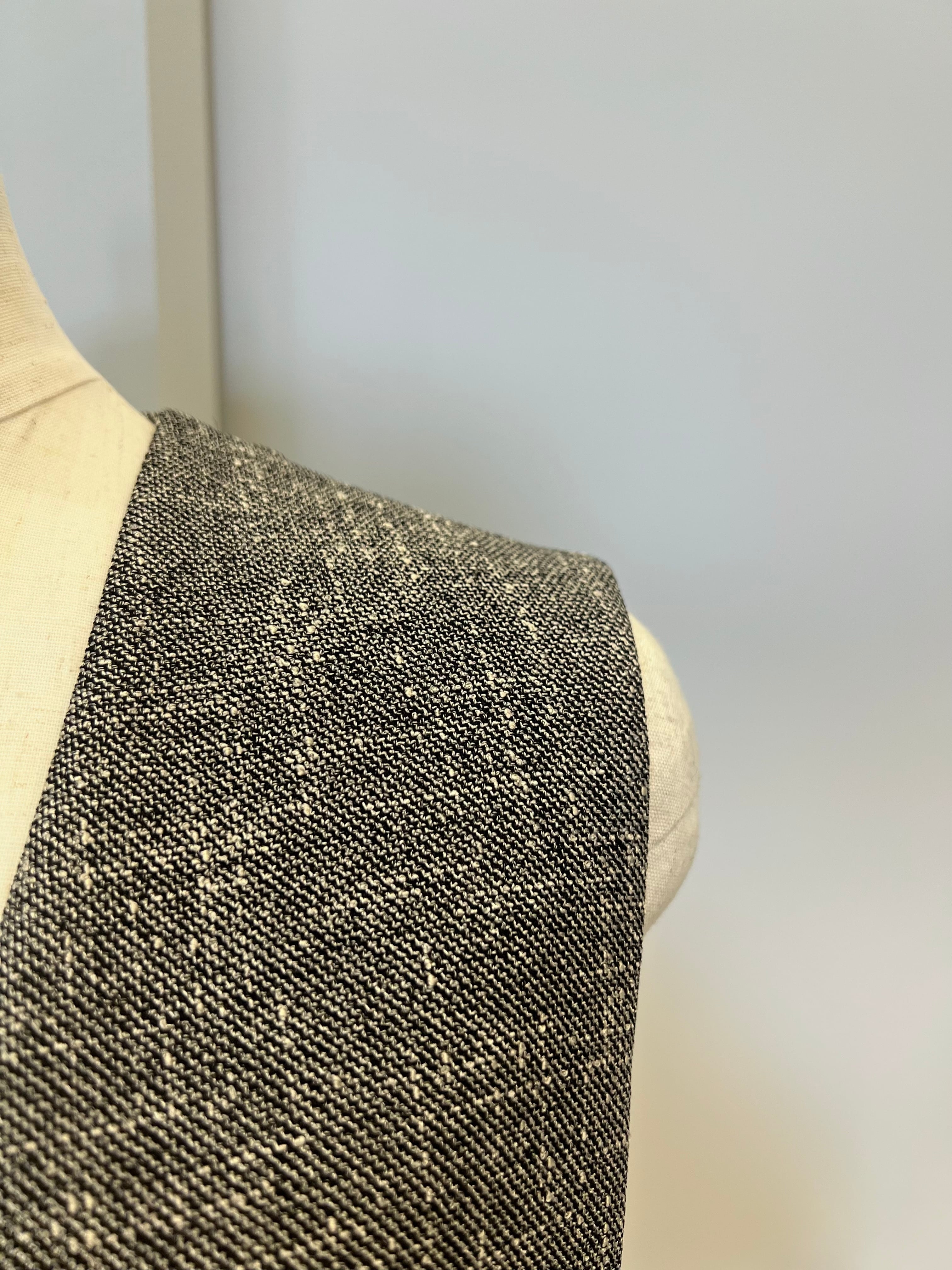 【PASSIONE】セットアップ可　ツイードライクジレ 536402