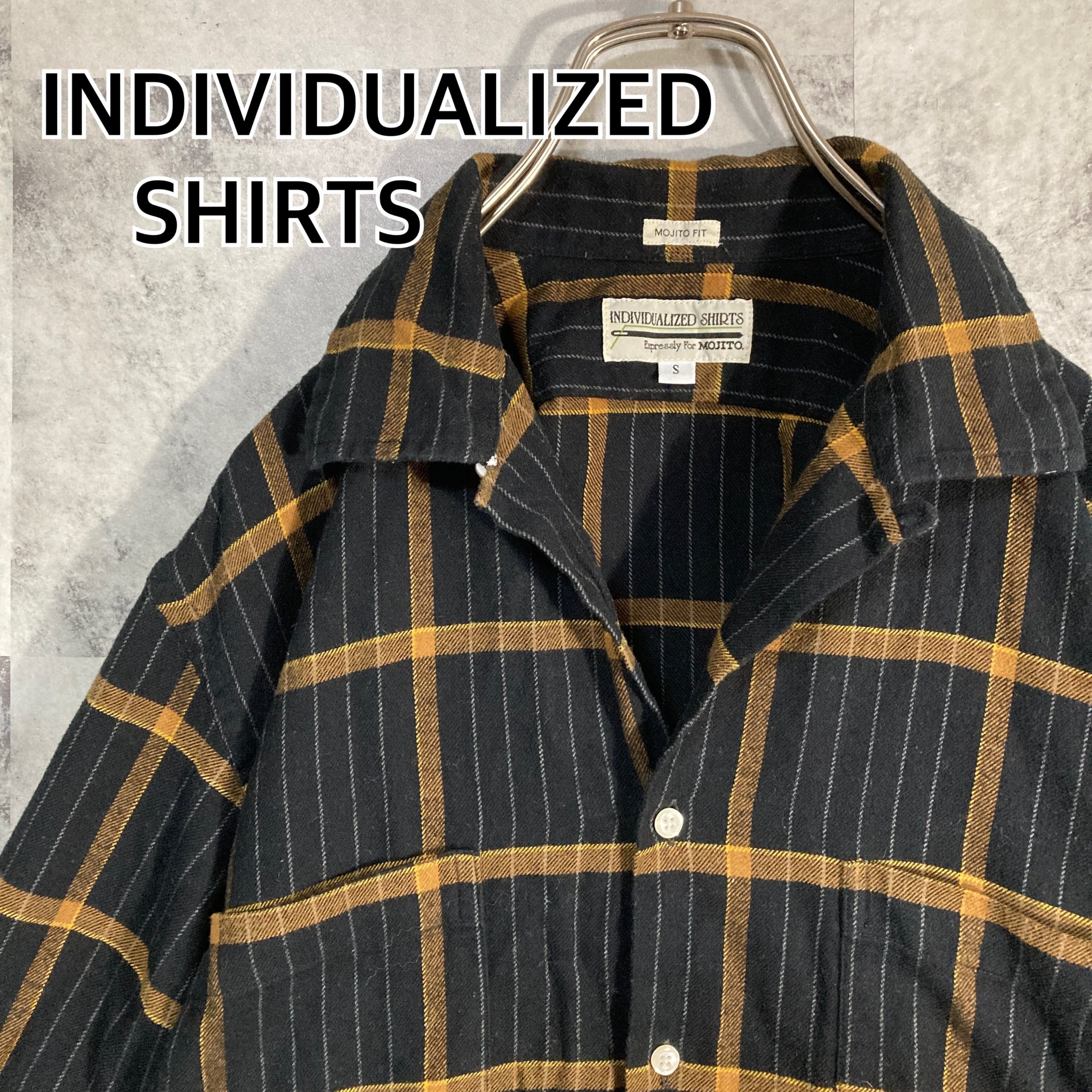 80's FLANNEL SHIRT ネルシャツ ボックスカット グレー M | harrysally