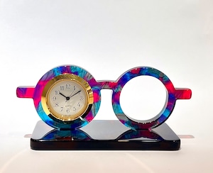 メガネ型時計●メガネ産地福井でメガネ職人が作る時計！