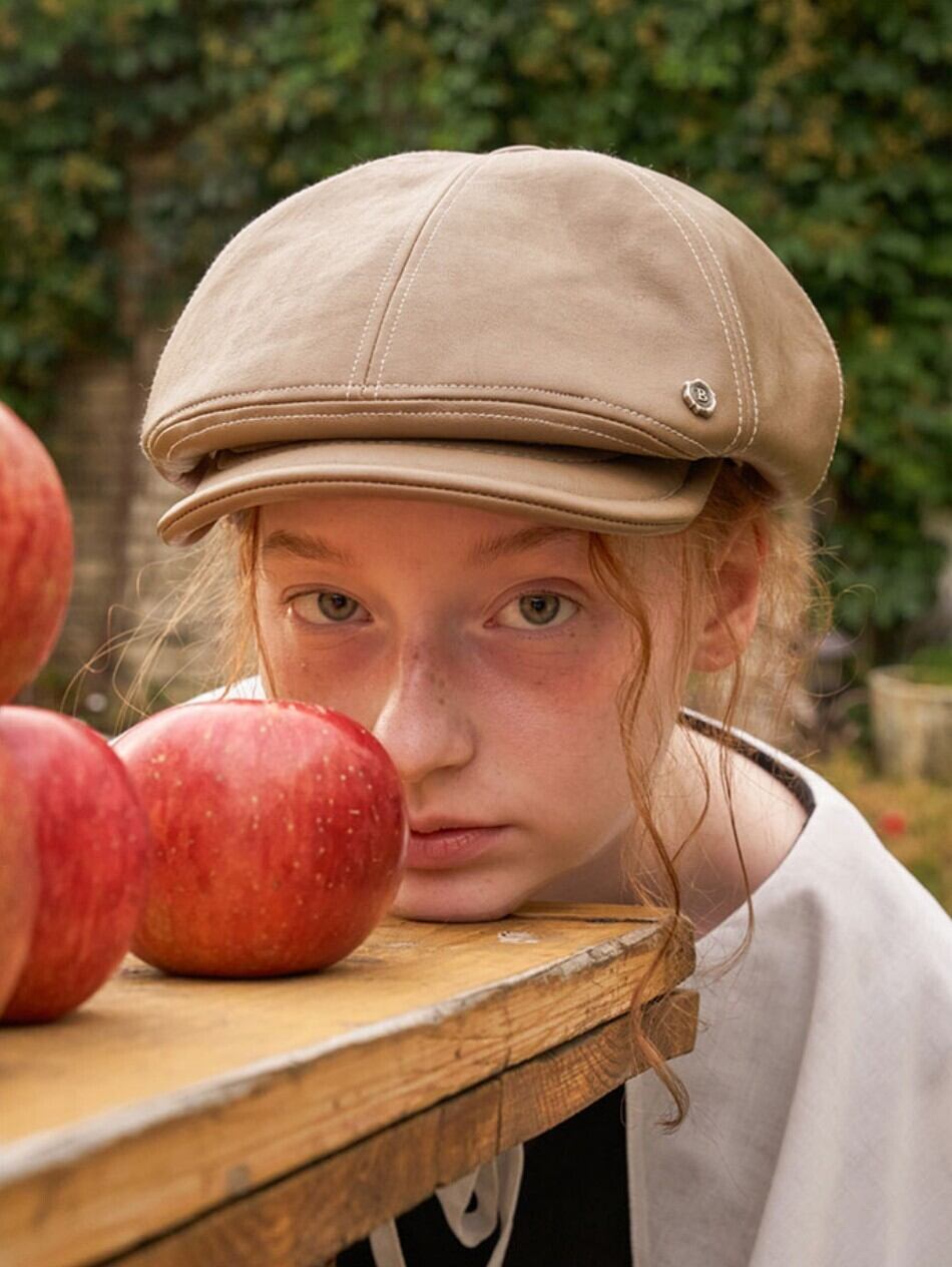 ☆ENHYPEN ソヌ 着用！！【BROWN HAT】Newsboy Hunting Cap | もごつ