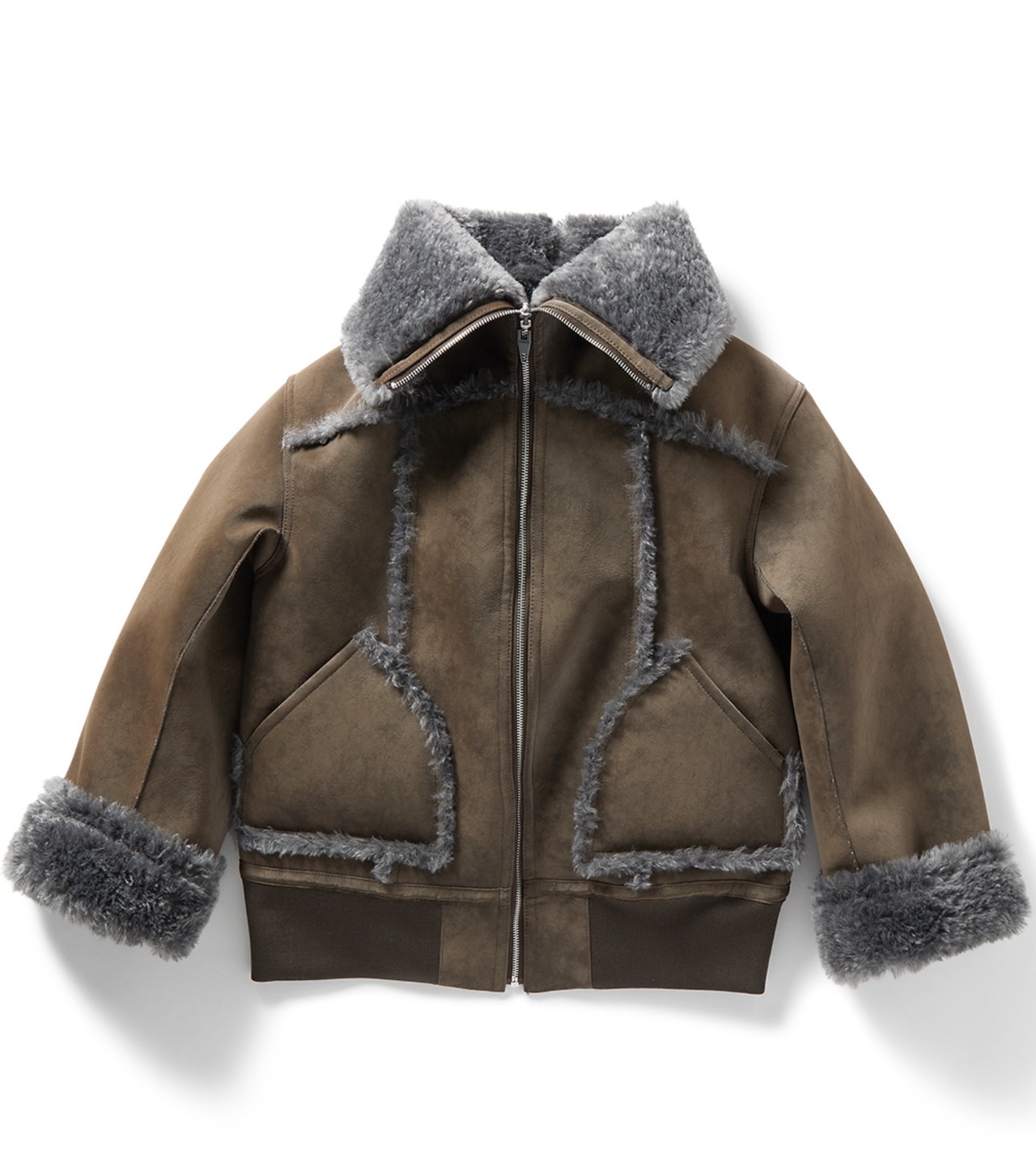 PERVERZE パーバーズ / Bulky Neck Blouson / ブルゾン / Black, Brown  ¥93,500 - 5