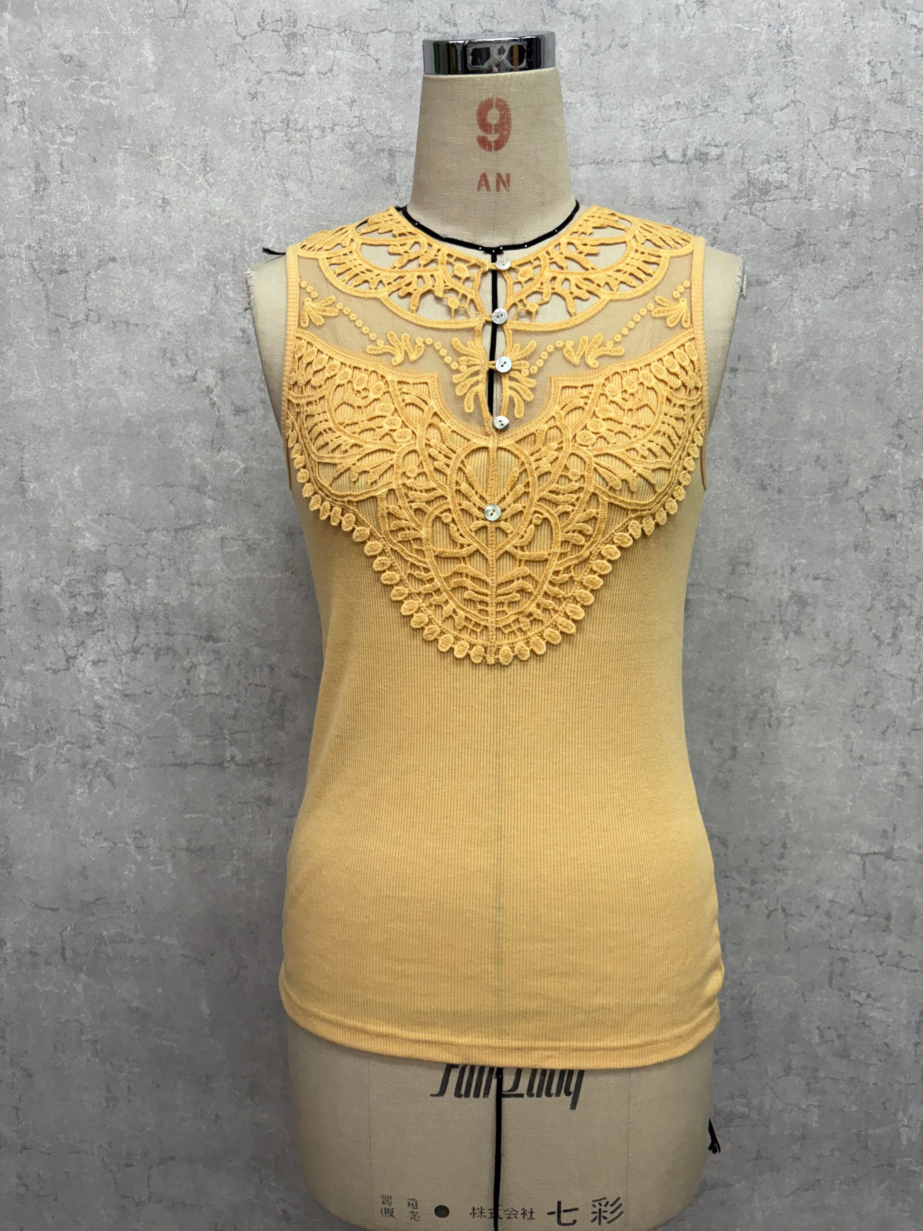 ヘンリーレースタンクトップ 231R223 | TRANOI.offical STORE