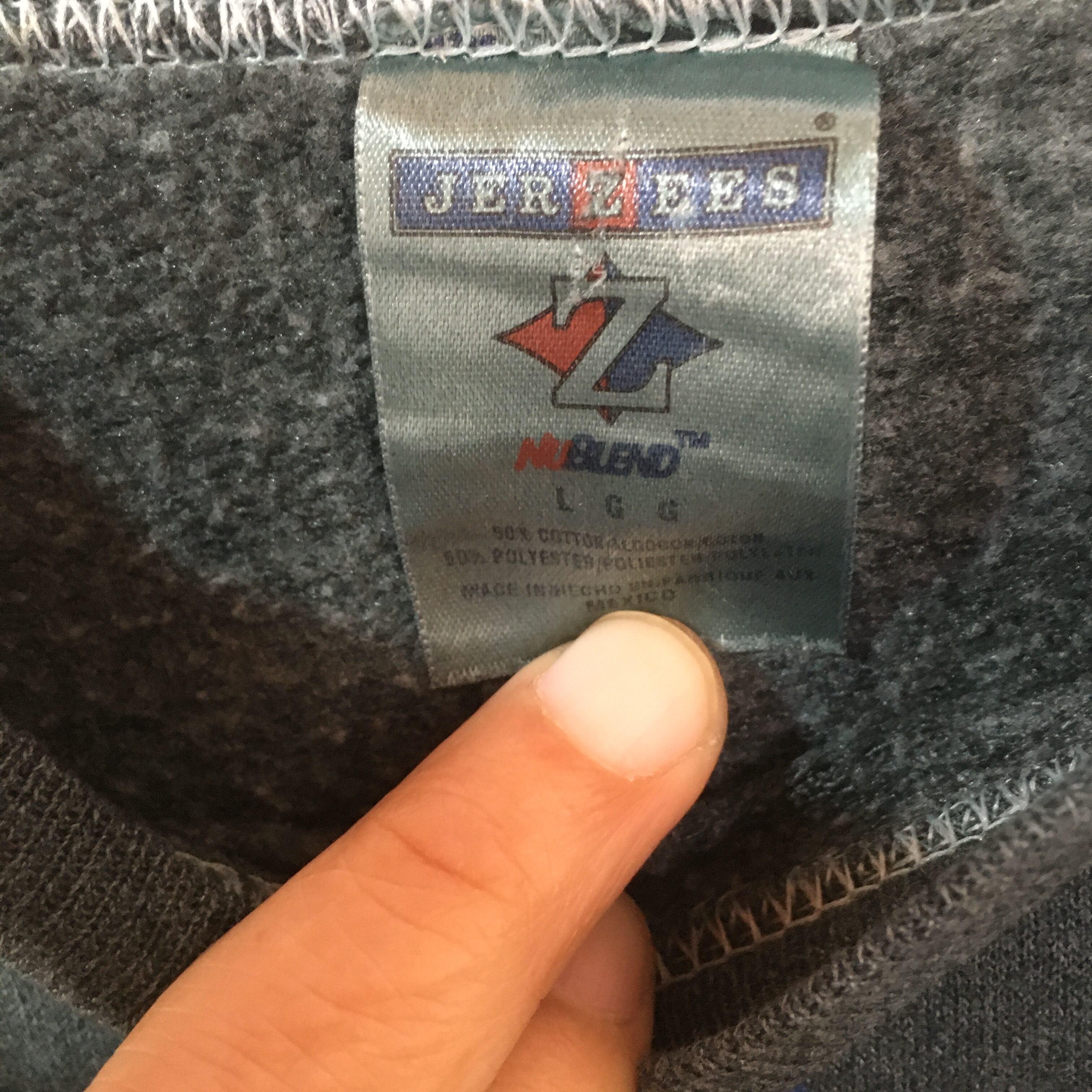 US輸入】90s JERZEES メキシコ製 スウェット トレーナー 企業チーム