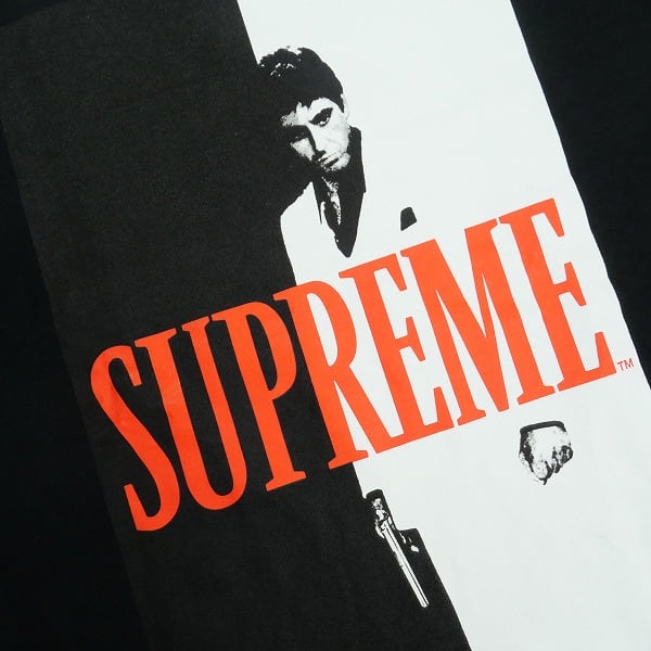 Size【M】 SUPREME シュプリーム 17AW Scarface Split Tee Tシャツ 黒