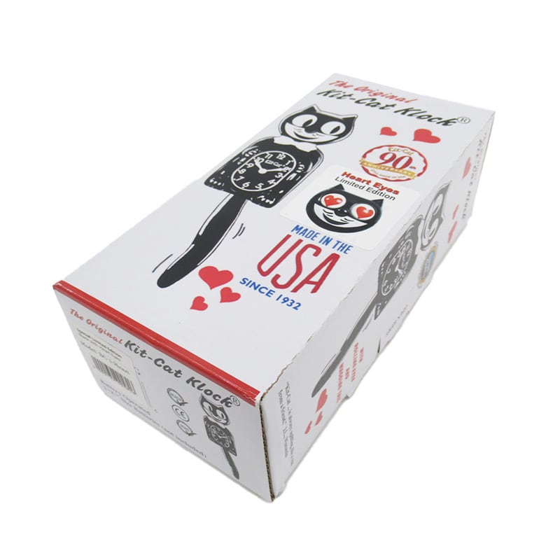 KIT-CAT キットキャットクロック 【限定】クラシックハートアイ