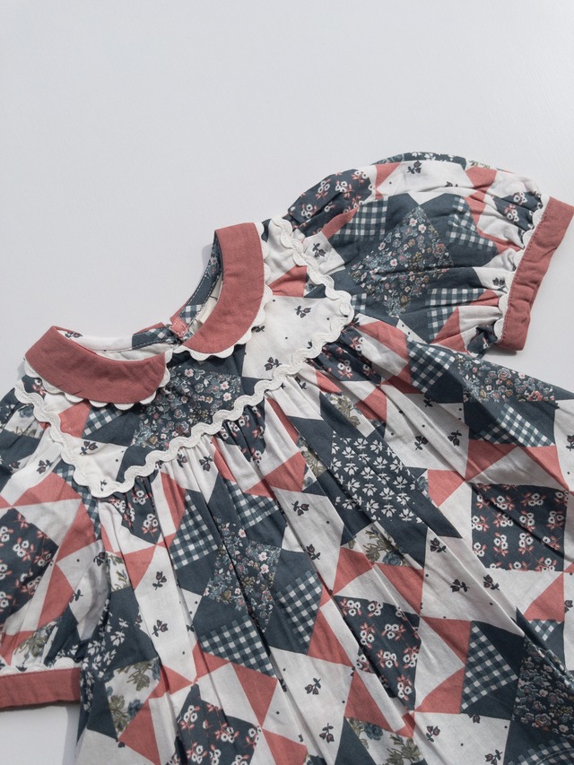 《即納》Little Cotton Clothes / Juno Blouse - Patchwork Floral