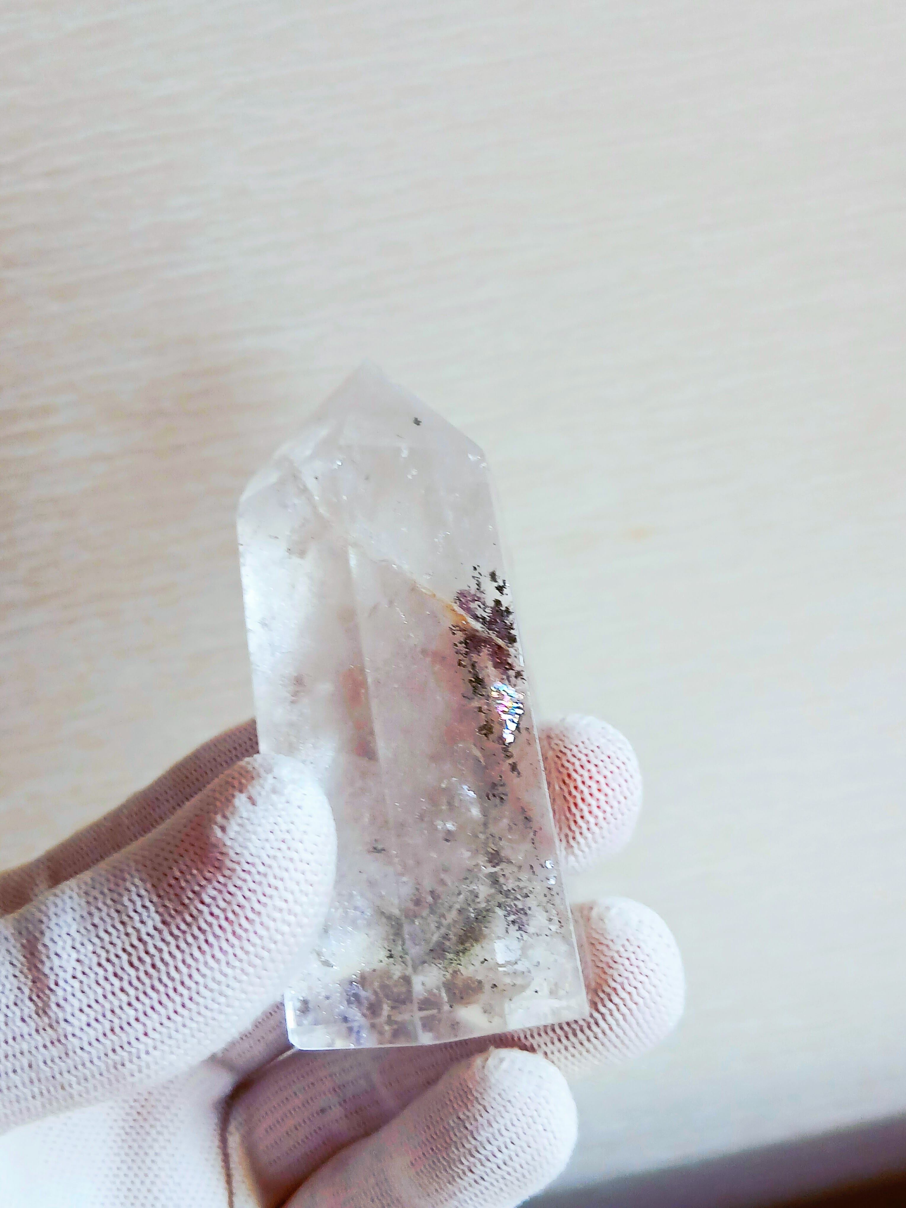ヒマラヤ水晶原石ポイント パワーストーン【完全天然石】エネルギー