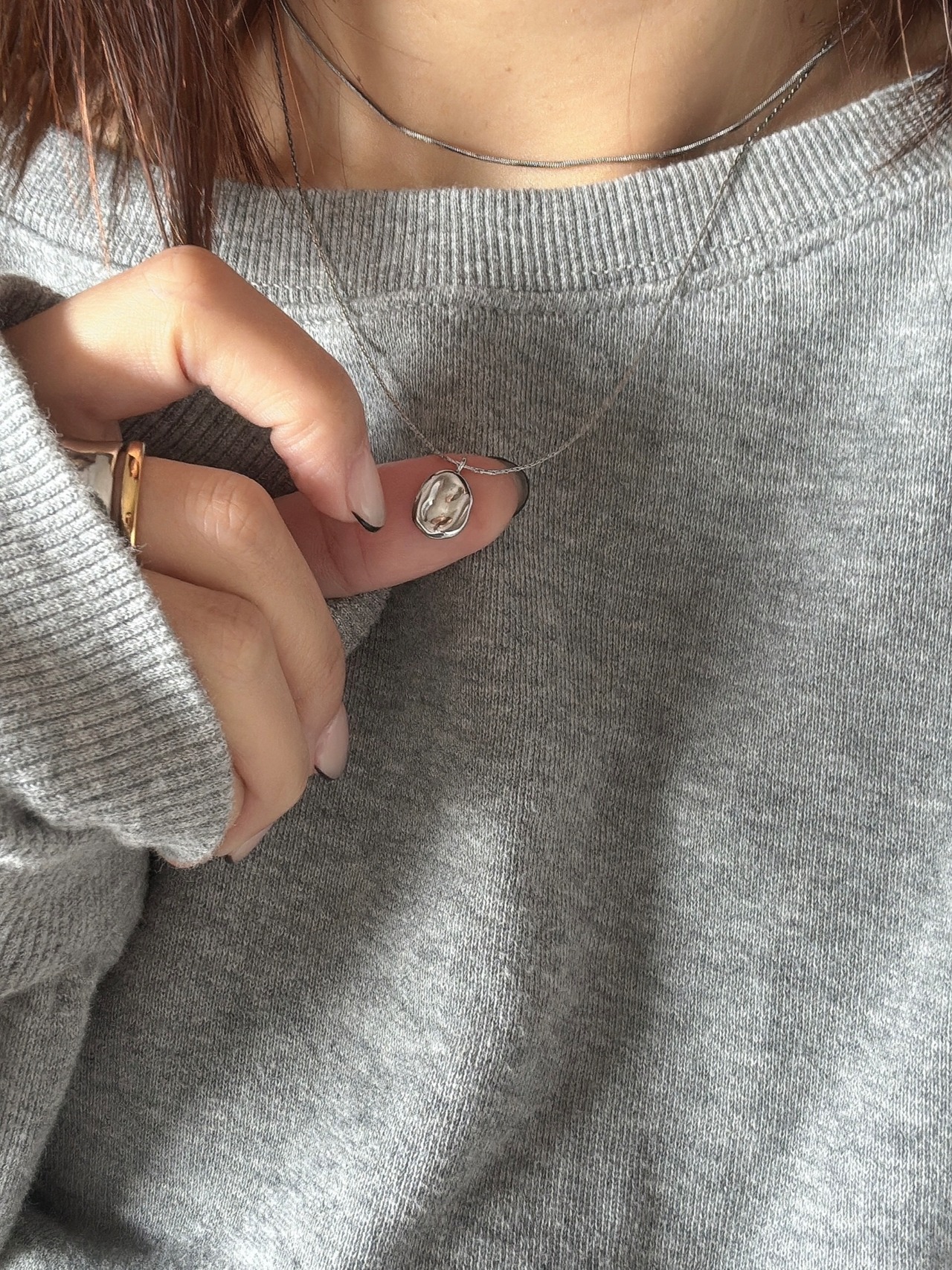 ハンマーペンダントネックレス