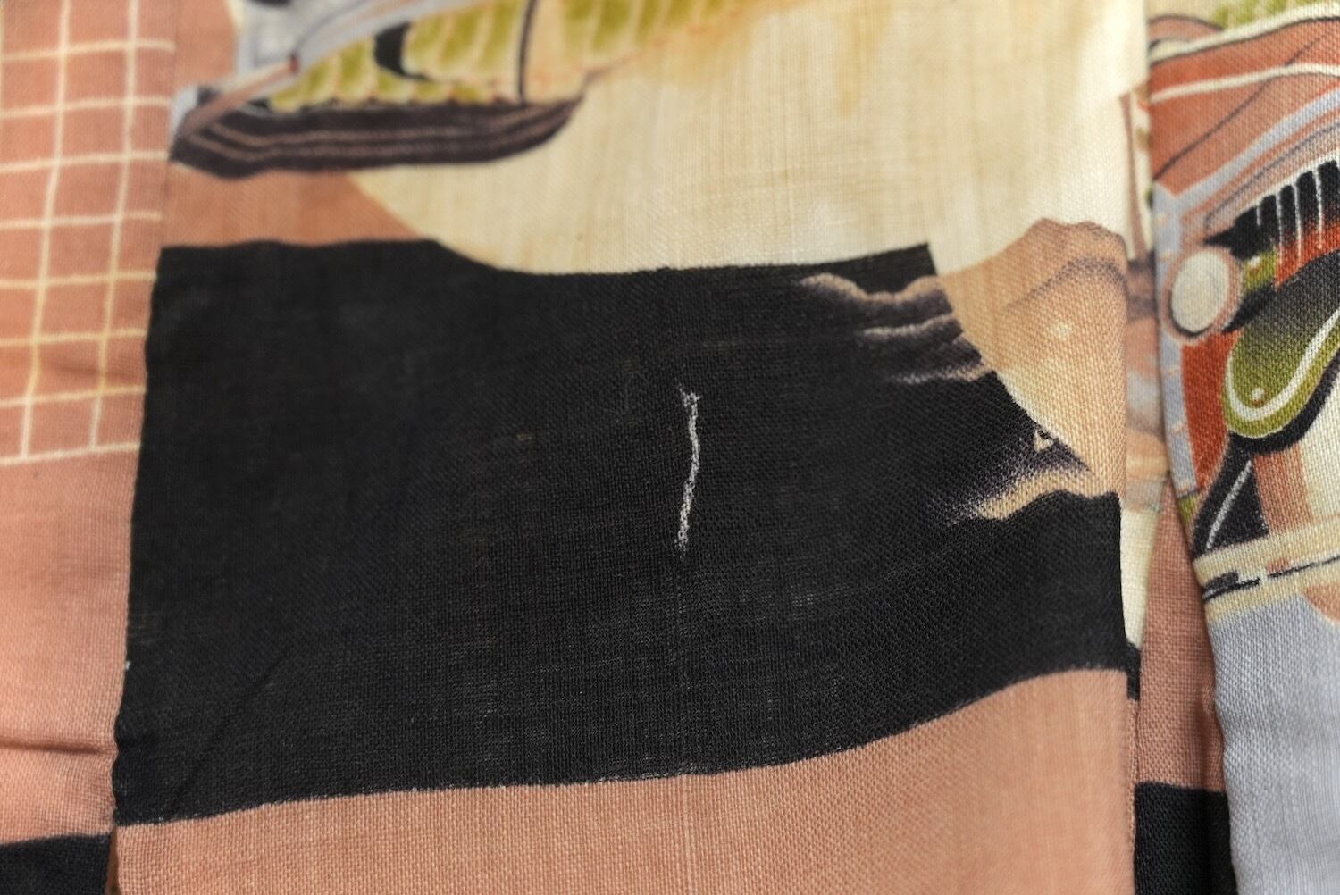 戦闘機柄　着物　子供服　古布　　戦前　戦争　　戦時資料　飛行機 戦闘機柄 着物 子供服 古布 戦前 戦争 戦時資料 飛行機 戦闘機柄着物