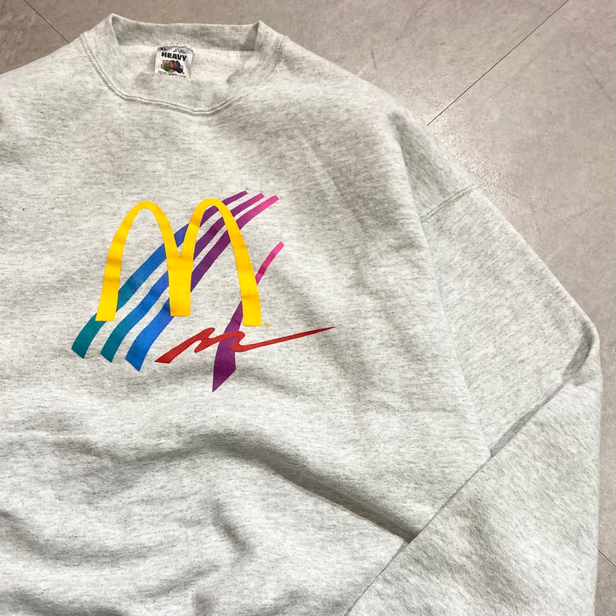 XLサイズ McDonald's Crewneck Sweatshirt