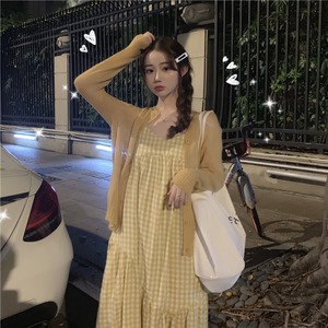 ✞ロリータJK制服 スプリングオータム格子柄シフォンキャミワンピースドレスOP シワ加工 ロング 春物 秋物 春夏秋冬 ✞✝✞ゴシック ゴスロリ SM ワンピース 黒 靴 大きいサイズ タイツ ヘッドドレス スカート バイブル 雑誌 本 タイツ アクセサリー ミリロリ 甘ロリ クラロリ 和ロリ エレガント 黒ロリ 姫ロリ 華ロリ BB-BB26766688860