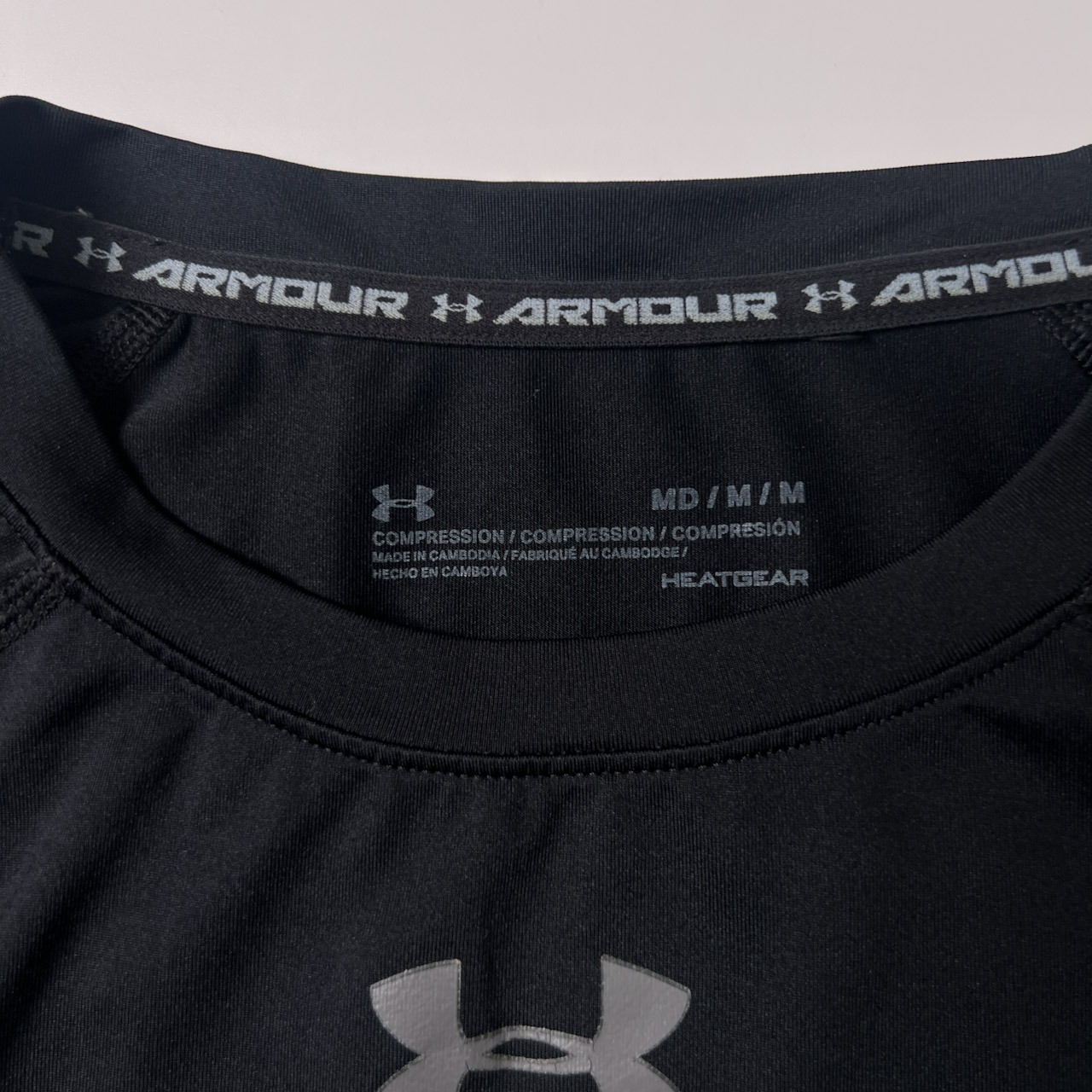 UNDER ARMOUR アンダーアーマー コンプレッション ドライ 半袖インナーTシャツ M/ブラック/ストレッチ