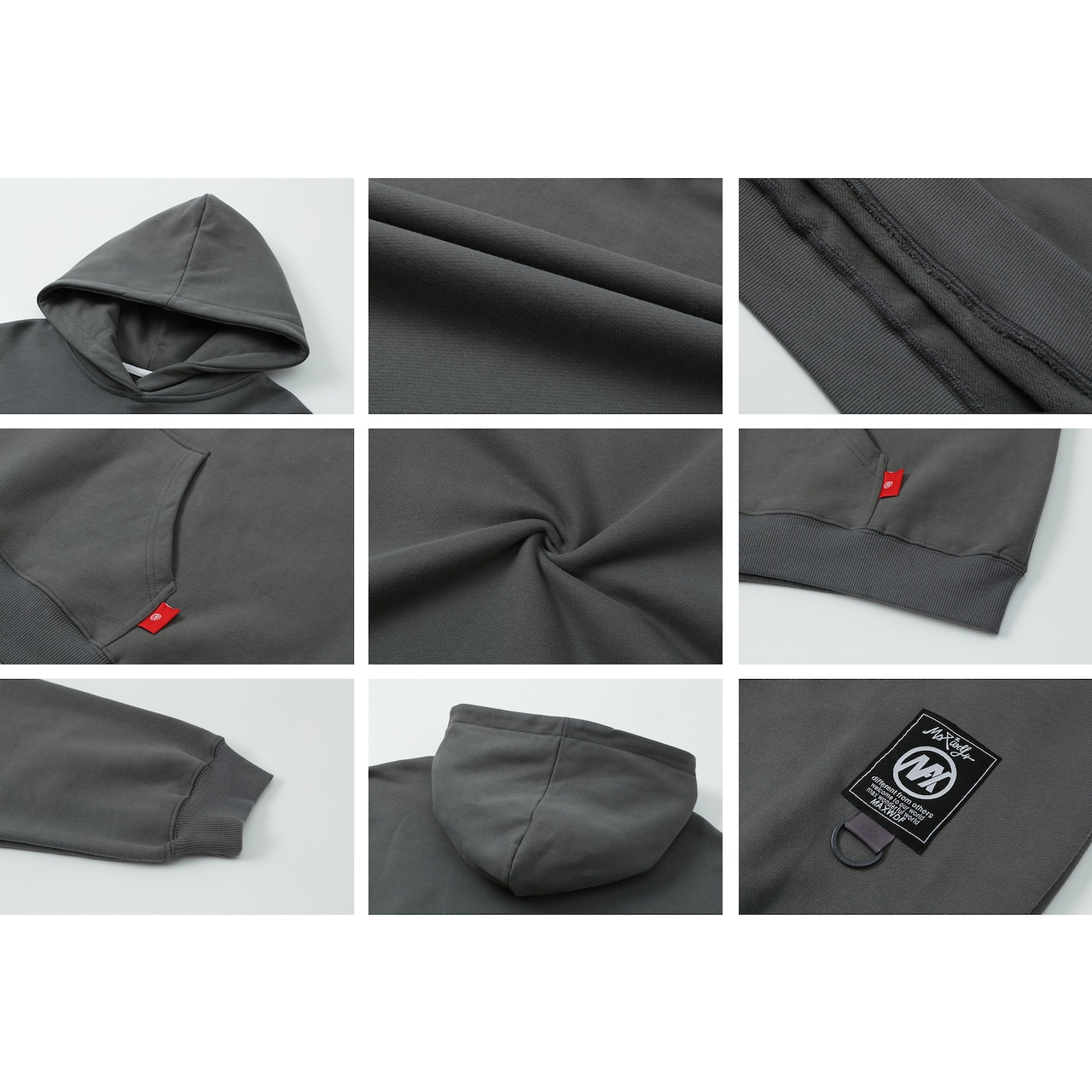 6色展開 裏起毛 Work is over パーカー T589