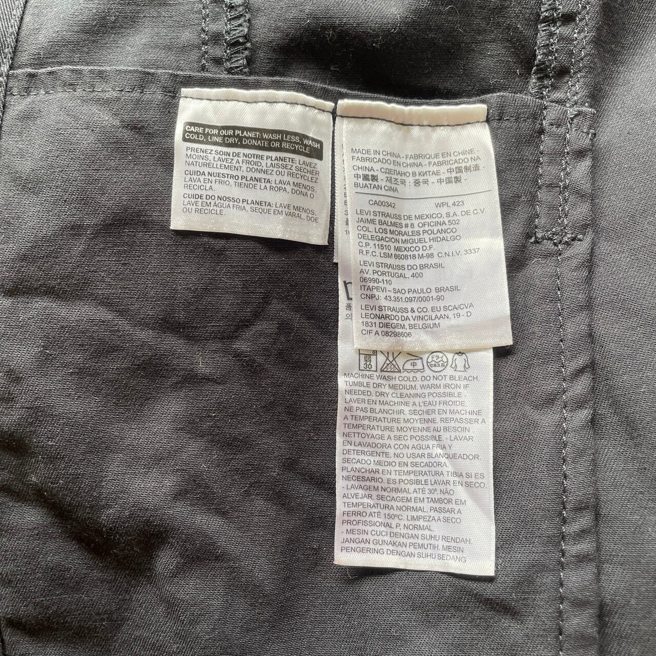 Levi's リーバイス コットンツイル トラッカージャケット メンズL 古着