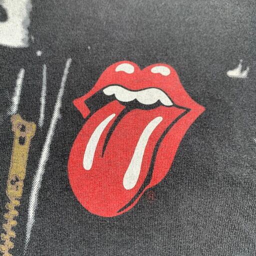 90's The Rolling Stones Sticky Fingers Tシャツ ブラック ローリング