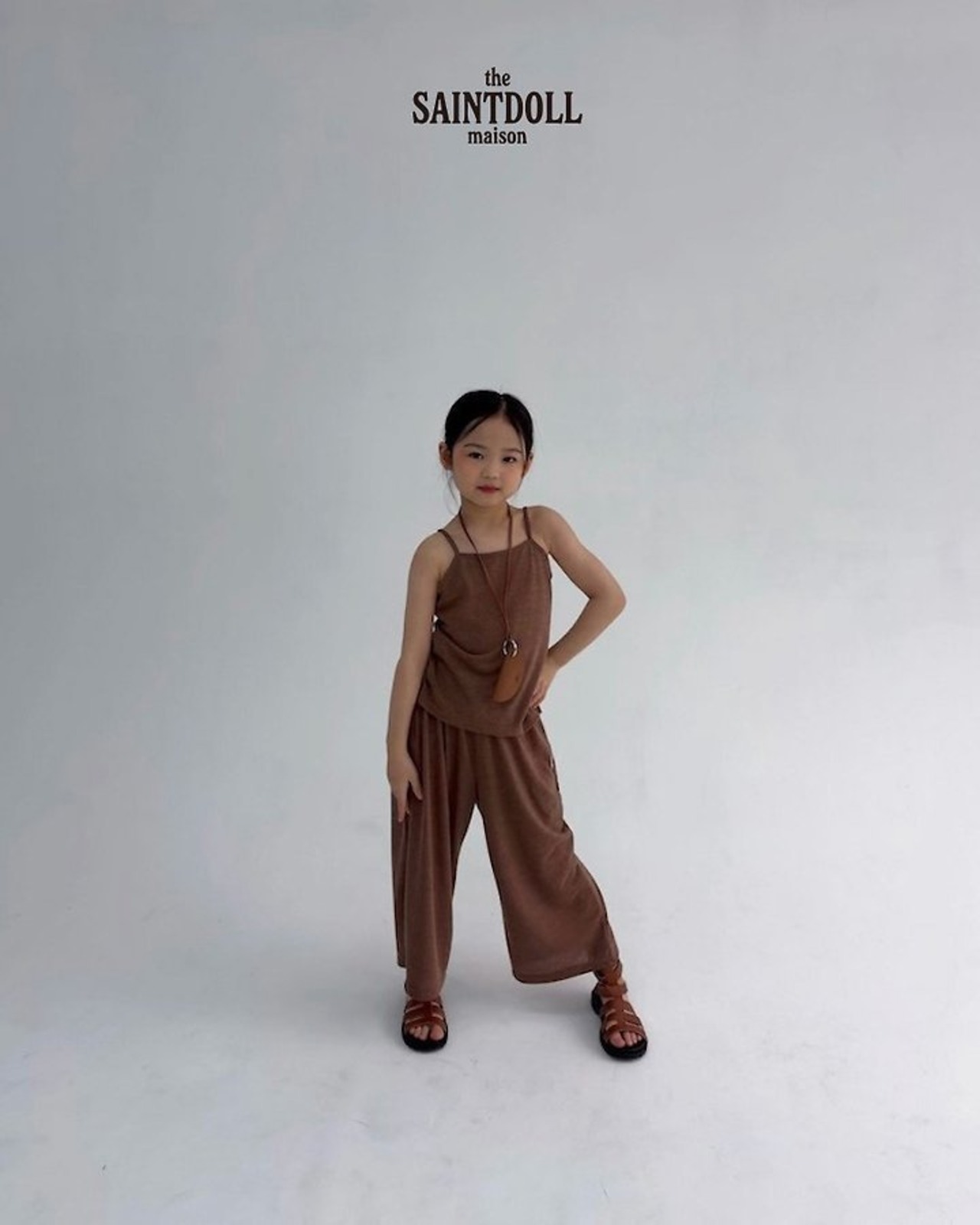 [SAINTDOLL] Linen Tong-Long Pants (adult) / [세인트돌] 린넨왕통팬츠 (adult)
