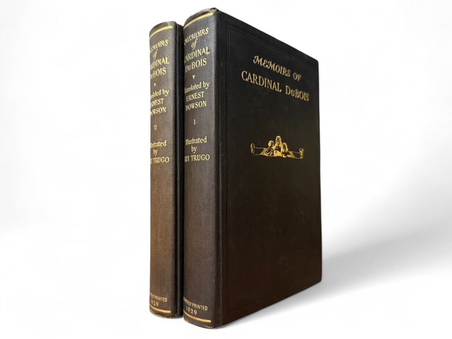 【SS156】【LIMITED EDITION】Memoirs of Cardinal Dubois : a complete unabridged translation from the French by Ernest Dowson in two volumes(1929) /Guillaume Dubois