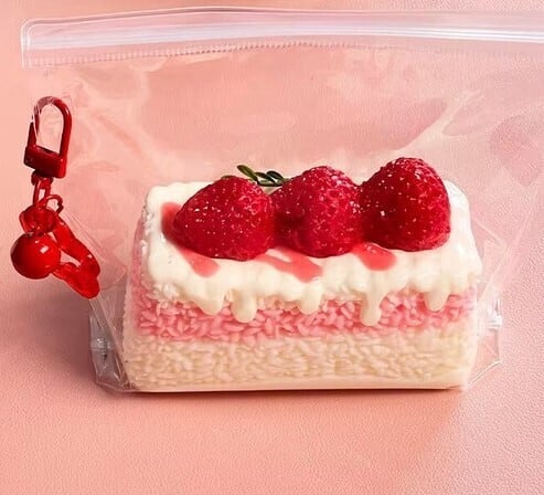 スクイーズ エッグトースト squishy シリコン 水感スクイーズ ぺたぺた