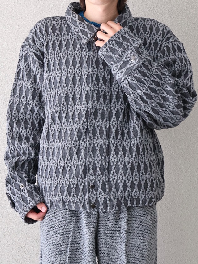 【ISA BOULDER】DIAMOND JACKET/ash