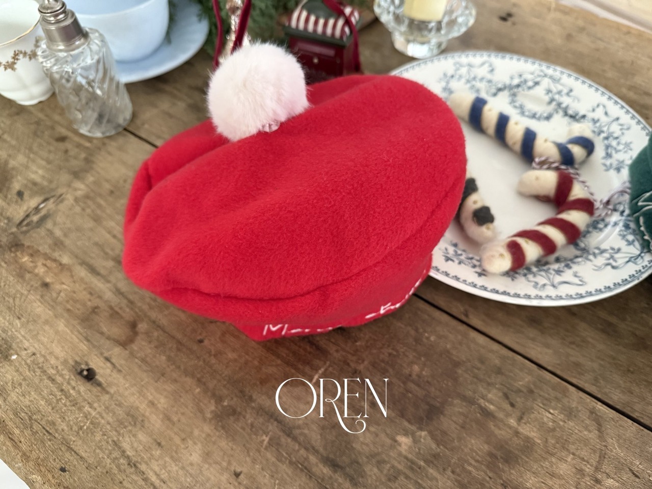 Oren X-mas［取寄］eve pompom beret
