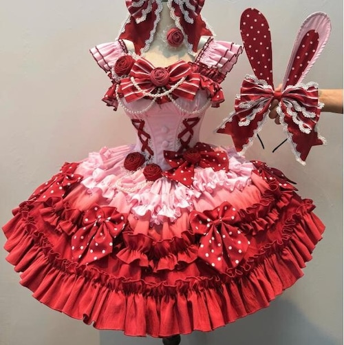 ゆめかわ♡全７カラー　ドレス　wanpi59