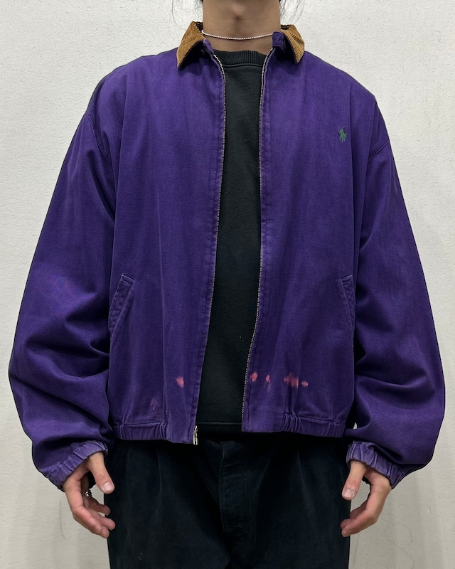 90's Polo by Ralph Lauren Swing Top Jacket ''襟コーディロイ''【下北沢店】