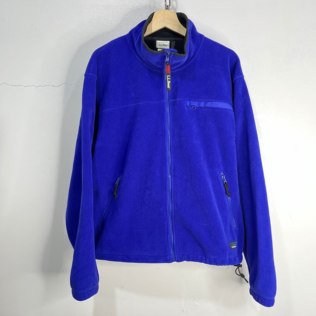 『送料無料』美品　80s USA製LLbean フリースジャケット　山タグ　WINDBLOC