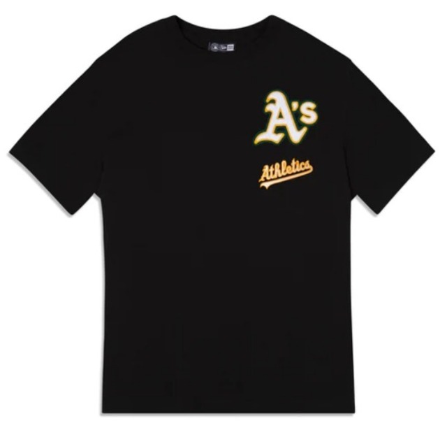 Logo Select Black T-Shirt　Auckland Athletics　オークランド・アスレチックス　Tシャツ