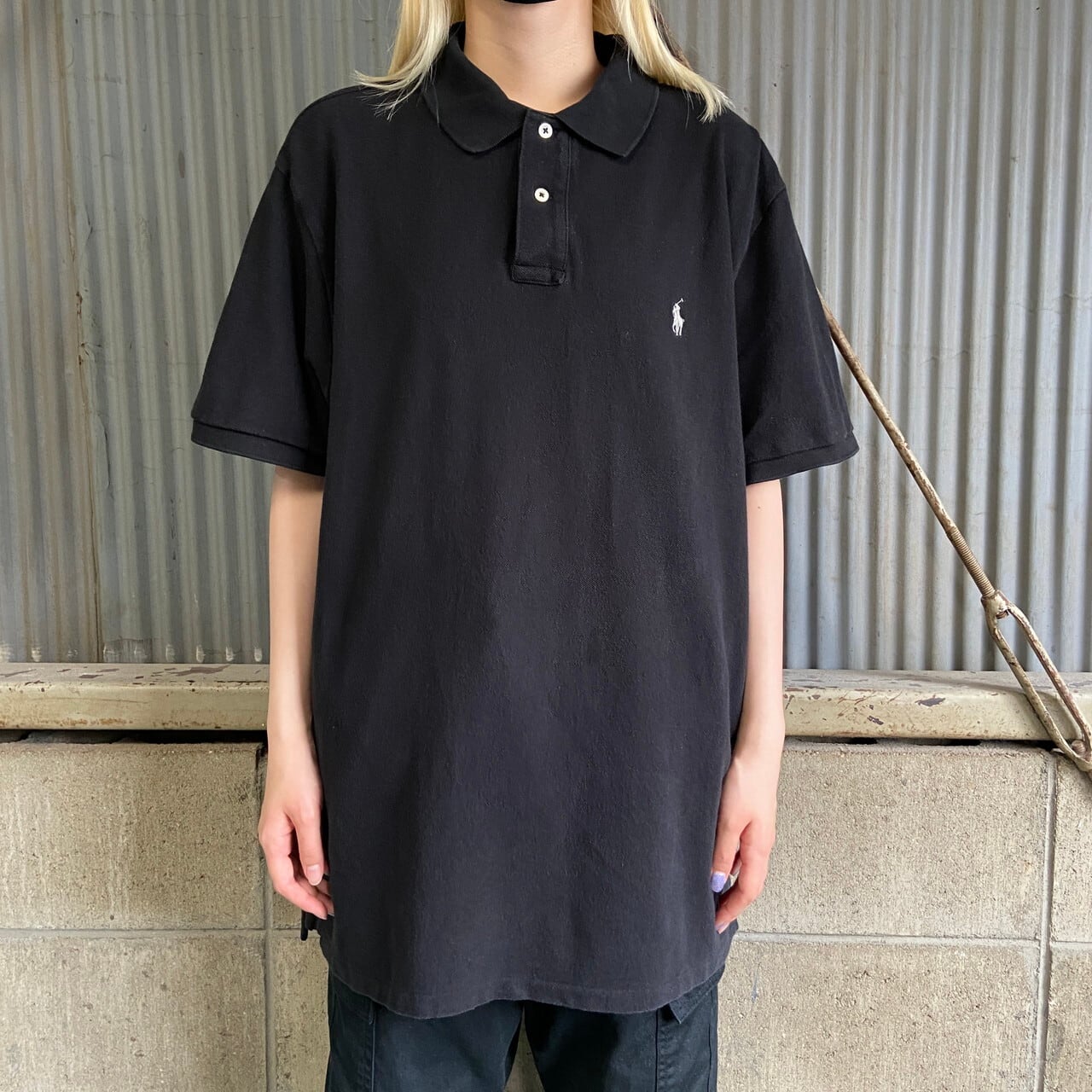 Polo Ralph Lauren ポロ ラルフローレン 鹿の子 ポロシャツ メンズXL