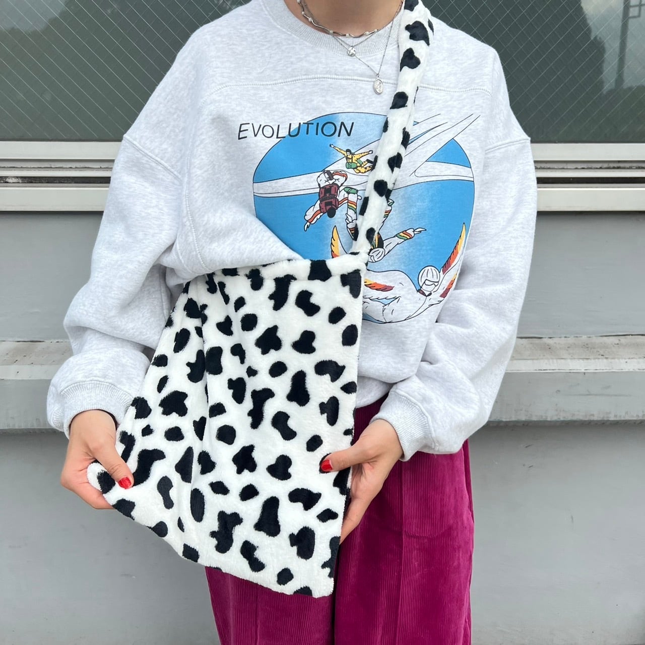 ダルメシアン柄バッグ_LN01569 | lanan(ラナン)