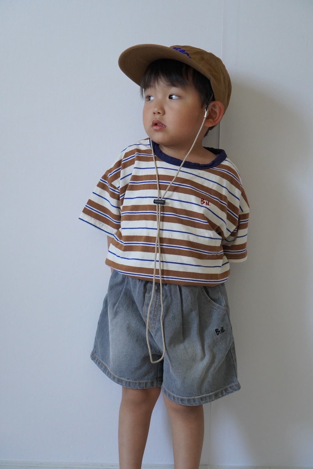 【即納】BoneDailyDenimShorts / BONEOUNE