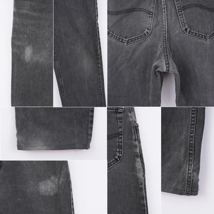 日本製 Lee リー ブラックデニムパンツ W33 日本製 Lee リー ブラックデニムパンツ W33 - メルカリ