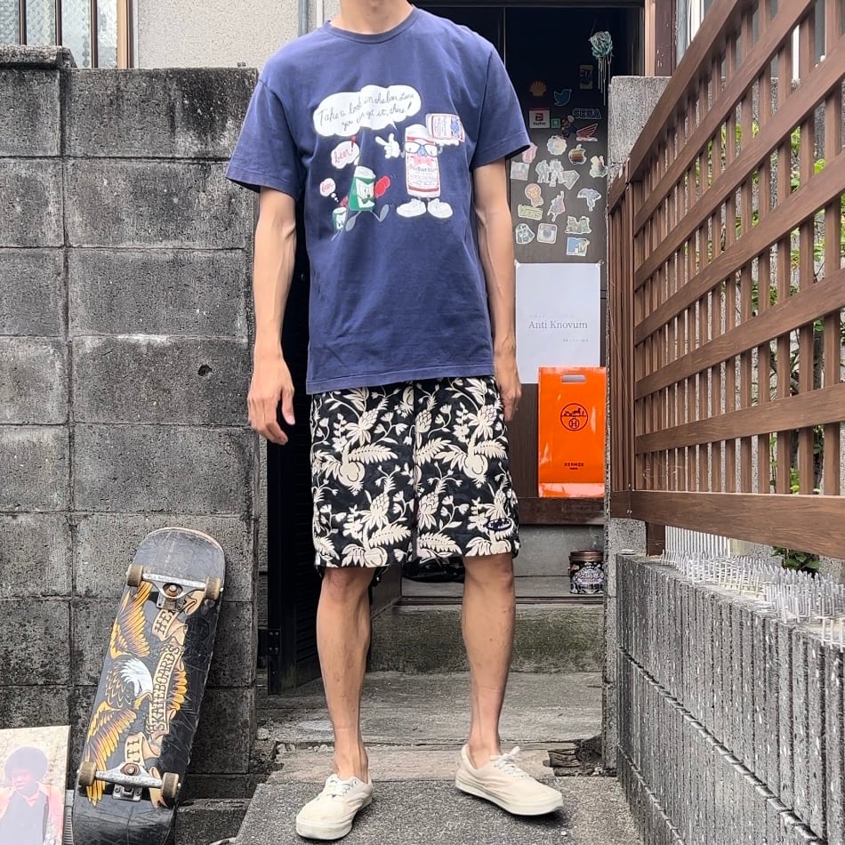 99s “patagonia” dark navy Botanical swim shorts 90年代 パタゴニア