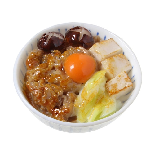 [0481]食品サンプル屋さんのマグネット（すき焼き丼）【メール便不可】