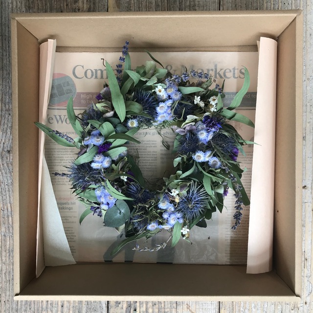 エリンジュームとユーカリのブルーリース