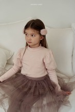 【 Momo Ann / 予約 】Peach puff T